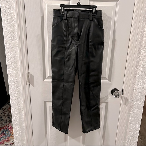 H&M Faux Leather Pants | Size 4 - Picture 2 of 7
